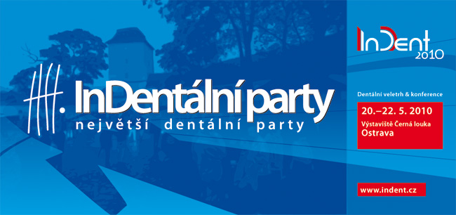 billboard InDent - 4 dentální party