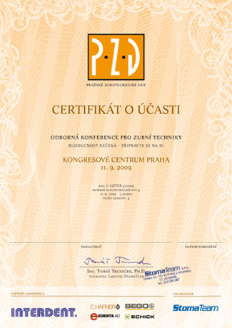 PZD certifikát